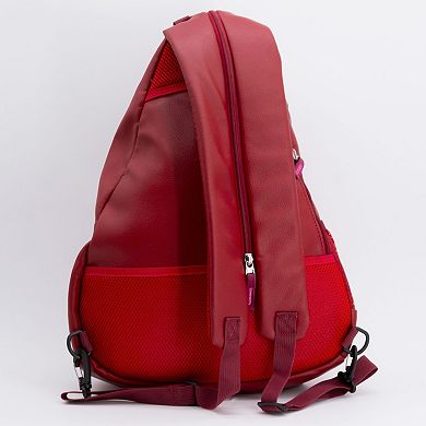 Colorado Avalanche Faux Leather Backpack