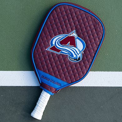 NHL Colorado Avalanche Quilted Pickleball Paddle Cover