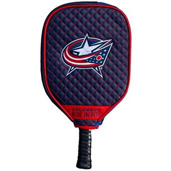 NHL Columbus Blue Jackets Quilted Pickleball Paddle Cover