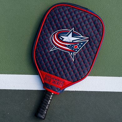 NHL Columbus Blue Jackets Quilted Pickleball Paddle Cover