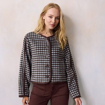 Women's LC Lauren Conrad Collarless Jacket