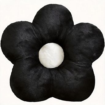 15" Flower Pillow Soft Decorative Throw Pillows