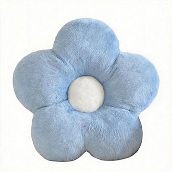15" Flower Pillow Soft Decorative Throw Pillows