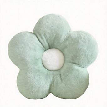15" Flower Pillow Soft Decorative Throw Pillows