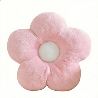 15" Flower Pillow Soft Decorative Throw Pillows