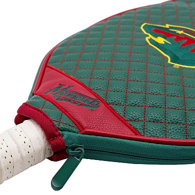 NHL Minnesota Wild Quilted Pickleball Paddle Cover