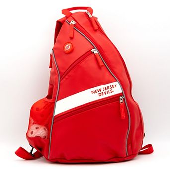 NHL New Jersey Devils Faux Leather Backpack