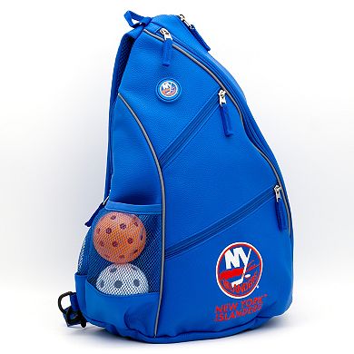 NHL New York Islanders Faux Leather Backpack