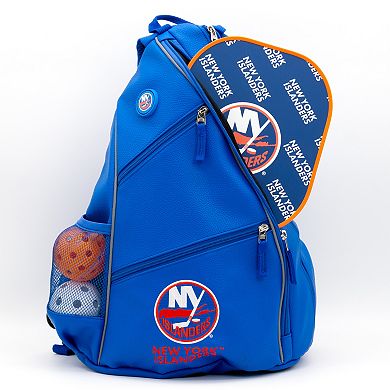 NHL New York Islanders Faux Leather Backpack
