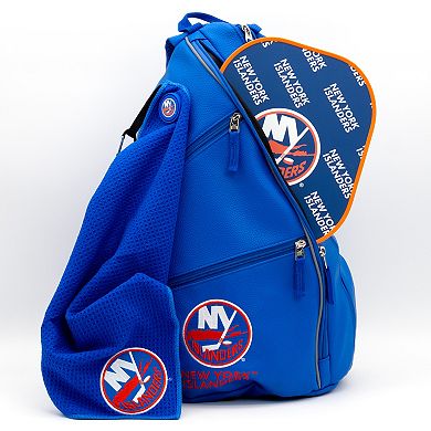 NHL New York Islanders Faux Leather Backpack