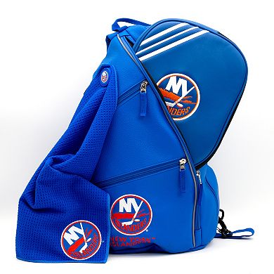 NHL New York Islanders Faux Leather Backpack