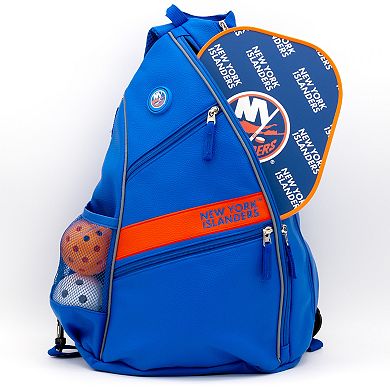NHL New York Islanders Faux Leather Backpack