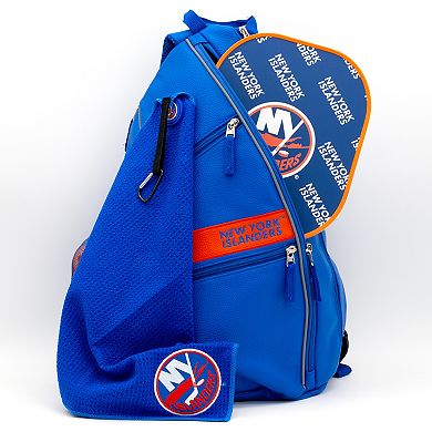 NHL New York Islanders Faux Leather Backpack