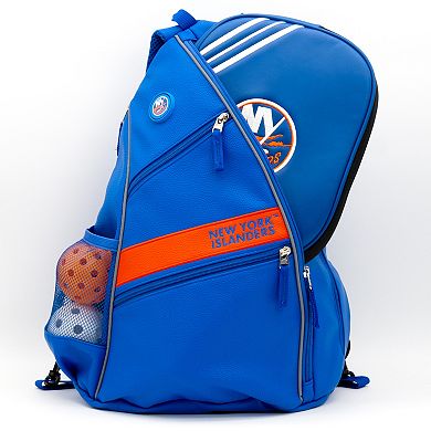 NHL New York Islanders Faux Leather Backpack