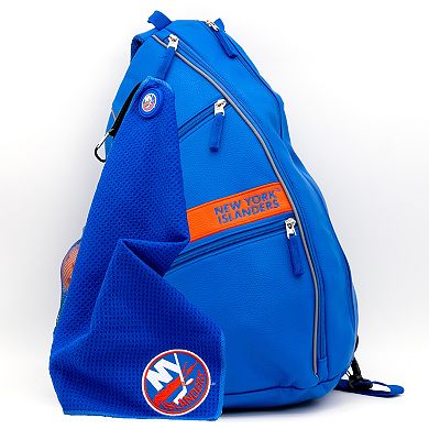 NHL New York Islanders Faux Leather Backpack