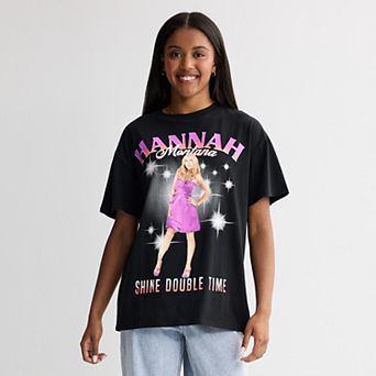 Juniors' Disney's Hannah Montana Shine Graphic Tee