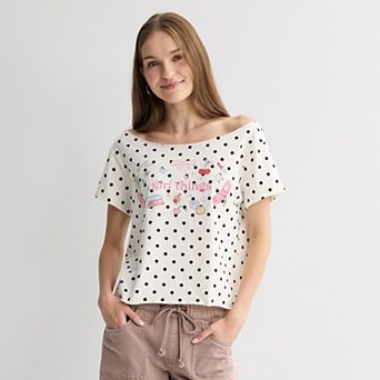 Juniors' Y2K Capsule Girl Things Graphic Tee