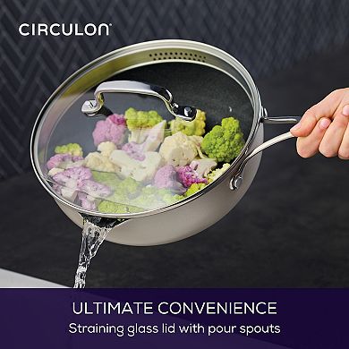 Circulon® 9.5-Inch (3.2-Qt) ScratchDefense Nonstick Infinity Pan
