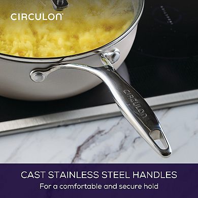 Circulon® 9.5-Inch (3.2-Qt) ScratchDefense Nonstick Infinity Pan