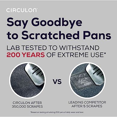 Circulon® 9.5-Inch (3.2-Qt) ScratchDefense Nonstick Infinity Pan