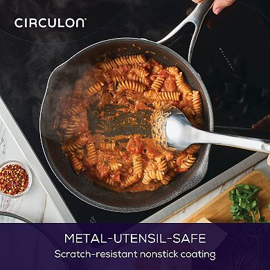 Circulon® 9.5-Inch (3.2-Qt) ScratchDefense Nonstick Infinity Pan