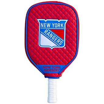 NHL New York Rangers Quilted Pickleball Paddle Cover