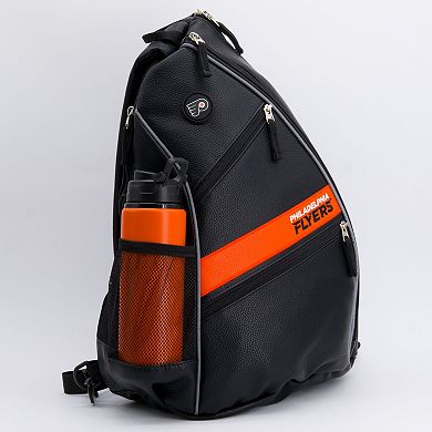 NHL Philadelphia Flyers Faux Leather Backpack