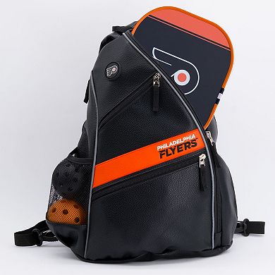 NHL Philadelphia Flyers Faux Leather Backpack