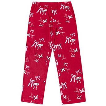 Girls 4-16 Jellifish Holiday Pattern Pajama Pants