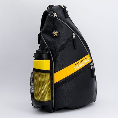 NHL Pittsburgh Penguins Faux Leather Backpack