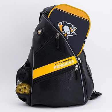 NHL Pittsburgh Penguins Faux Leather Backpack