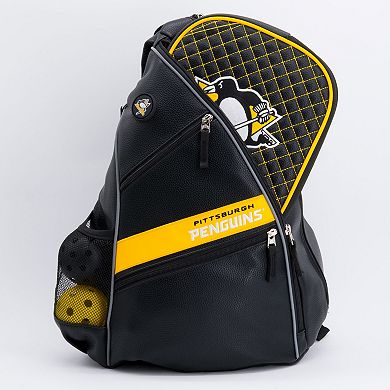 NHL Pittsburgh Penguins Faux Leather Backpack