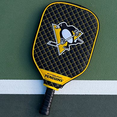 NHL Pittsburgh Penguins Quilted Pickleball Paddle Cover