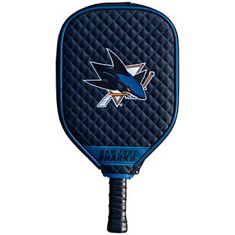 NHL San Jose Sharks Quilted Pickleball Paddle Cover