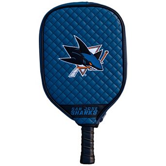 NHL San Jose Sharks Quilted Pickleball Paddle Cover