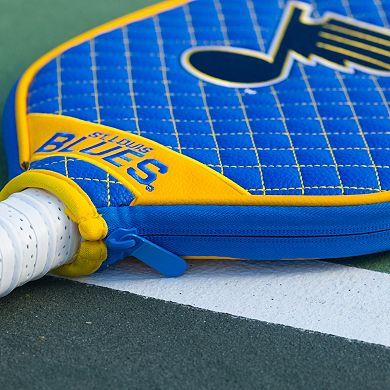 NHL St. Louis Blues Quilted Pickleball Paddle Cover