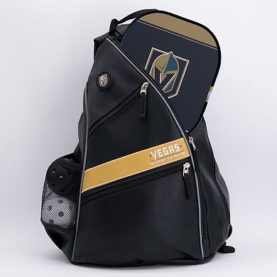 NHL Vegas Golden Knights Faux Leather Backpack