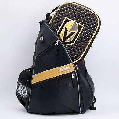 NHL Vegas Golden Knights Faux Leather Backpack