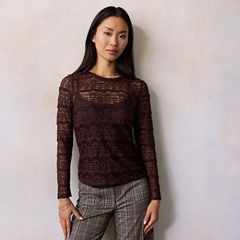 Women's LC Lauren Conrad Layering Lace Top