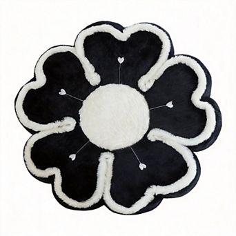 13.7" Flower Decorative Throw Pillow Home Decor