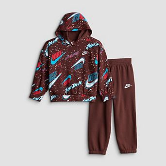 Boys 4-7 Nike Snow Motion Fleece Hoodie & Pants Set