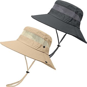 Boonie Sun Hat UV Protection UPF 50+ Fishing Hiking Gardening Outdoor Cap