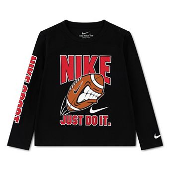 Boys 4-7 Nike Dri-FIT Football Long Sleeve Graphic Tee