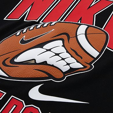 Boys 4-7 Nike Dri-FIT Football Long Sleeve Graphic Tee