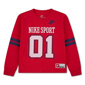 Boys 4-7 Nike Sport Halftime Long Sleeve Oversized T-shirt