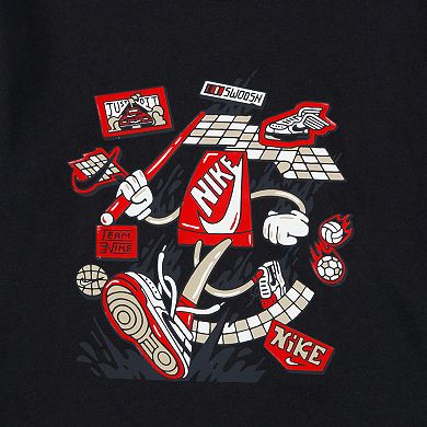 Boys 4-7 Nike Boxy Long Sleeve Graphic Tee
