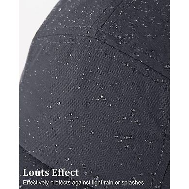 UPF 50+ Foldable Baseball Cap Extended Brim Breathable Mesh Water-Repellent Outdoor Hat