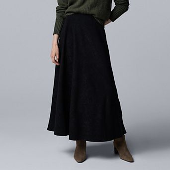 Women's Simply Vera Vera Wang Bias Cut A-Line Skirt
