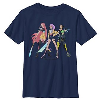 Boys 6-20 Huntrix K-Pop Demon Hunters Demon Hunters Graphic Tee