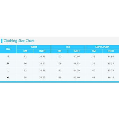 Women High-Waisted Pleated Denim Mini Skirt with Studded Details